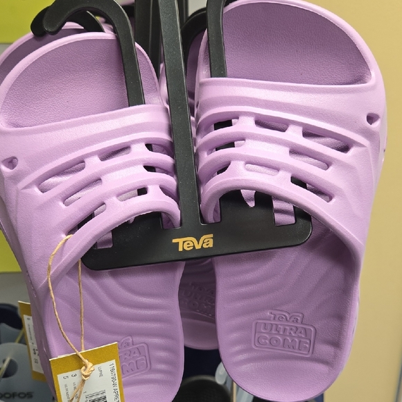 Teva Shoes - Teva Ultra Comfort Purple Slides